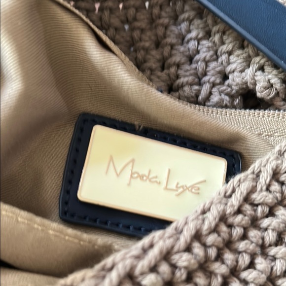 Mods Luxe Handcrafted taupe  Tote Bag - Picture 2 of 10